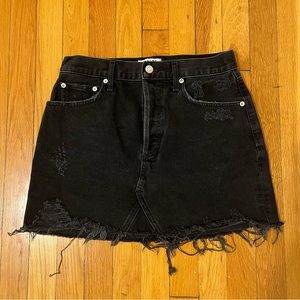 [SOLD] AGOLDE Quinn Denim Skirt